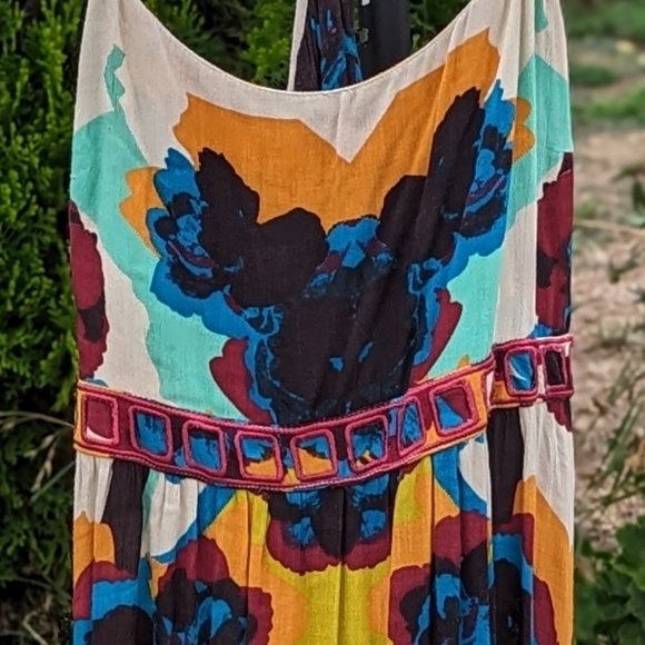 Free People Sweet Lucy Slip pink NWT sz Lg - Picture 3 of 9